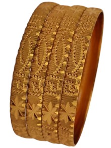 Gold Plated Bangles
